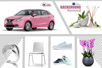 do bulk images editing and background removal in photoshop
