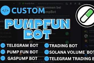 build telegram trading bot, evm solana volume bot pumpfun gaspump sui ton holder