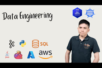 develop data pipeline job with AWS, apache flink or azure