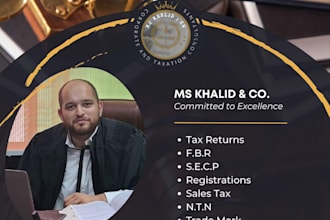 create ntn and do income and sales tax returns with fbr pakistan