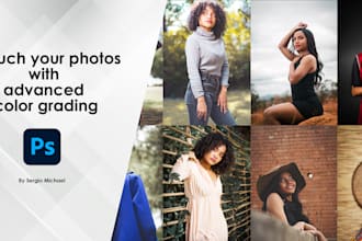 retouch  your photos with advanced color grading