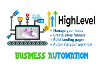 be your gohighlevel expert for CRM automation and funnel