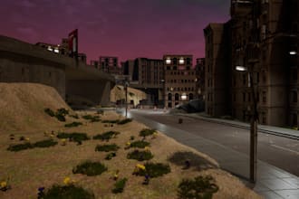 be your realistic roblox map builder, roblox model, terrain map in roblox studio