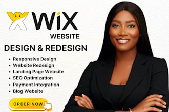 wix website design wix website redesign wix website development wix website