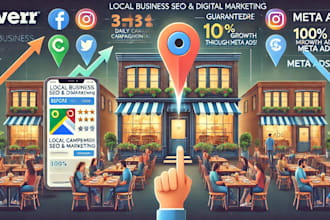 be your facebook ad expert for local business digital marketing