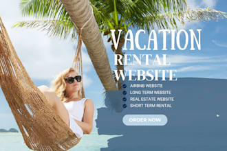 build vacation rental, and airbnb, real estate website