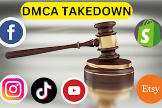 takedown copyright infringements with dmca
