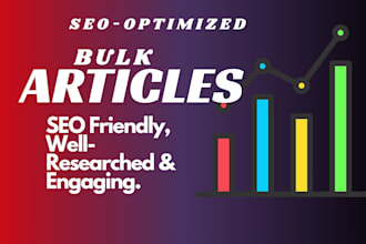 write 30 bulk articles for google adsense approval fast