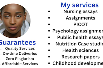 do child health nursing, mental health, nursing research and statistics