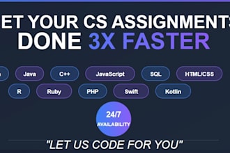 code optimized solutions for your cs assignments,  projects