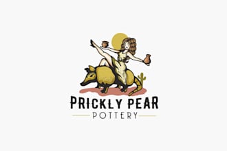 design looking fun hobby potter logo