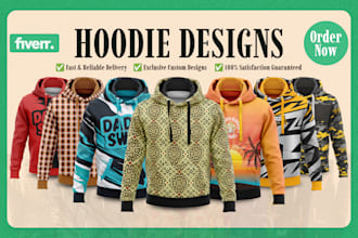 design a full print sublimation hoodie or uniform