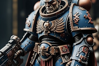 make an your warhammer 40k character