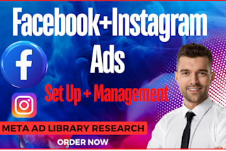 be facebook instagram meta ads campaign manager, fb advertising marketing expert