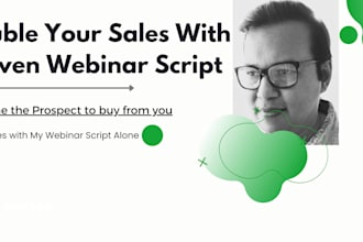 curate a fill in the blank high conversion webinar script, 125 pages plus
