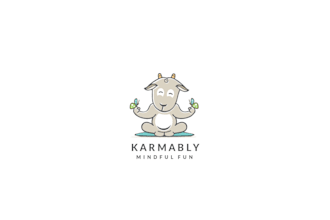 design cute stylish mindfulness events logo