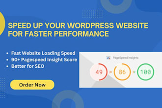 speed up your wordpress website for faster performance