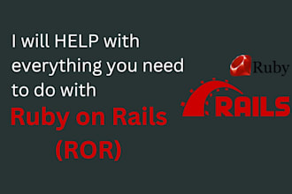 develop a scalable website using ruby on rails and react