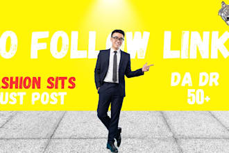 provide high da guest post backlink via fashion geust post