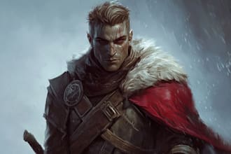 design an amazing d and d character for you