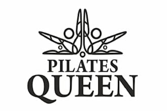 create top quality something regal logo for pilates queen