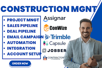 setup jobnimbus buildpro assignar conwize capsule crm contractor foreman jobber