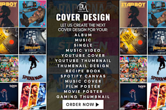 design album cover or single cover art