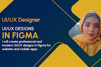 design responsive websites mobile app in figma or adobe xd
