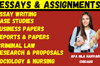 write assignment, essays, report, finance, case study, report, apa and mla paper