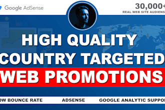 promote your website with organic visitors