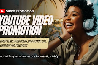 do organic usa uk youtube video promotion to boost views subscriber engagement