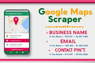 scrap google map data for lead generation with verified emails