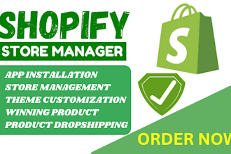 build shopify store shopify dropshipping store shopify website shopify redesign
