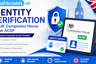 identity verification for UK companies house as an acsp