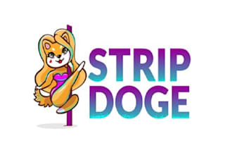 design top quality strip club crypto mascot logo