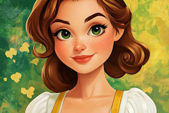 do your portrait in disney style