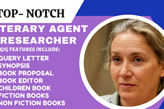 find literary agent and write book proposal synopsis query letter pitching