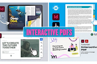 design interactive PDF workbooks, checklists, planners