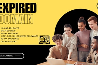 find high quality expired domains with powerful matrics and backlinks
