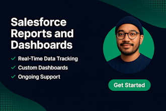 build advanced salesforce reports and interactive dashboards