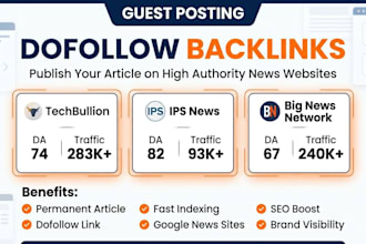 publish your guest post on ips news and tech bullion with do follow
