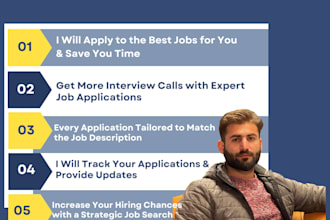 help you job hunt and apply to jobs to land interviews