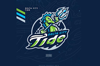 do school and collage sports team logo for event and league