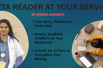 be your trusted beta reader