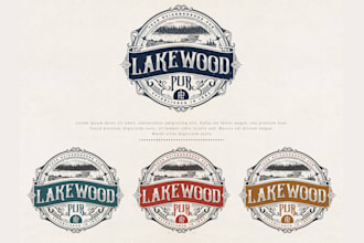 do vintage, retro, badge, business, company, clothing, outdoor, hipster logo