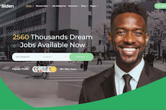 create recruitment website, job portal, job board, and staffing agency website