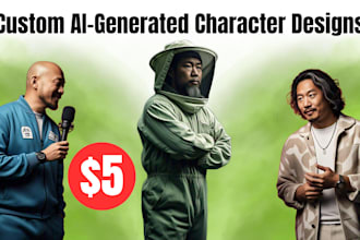 design ai generated character
