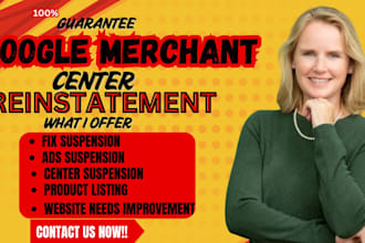 google merchant reinstatement fix suspension fix merchant center ads suspension