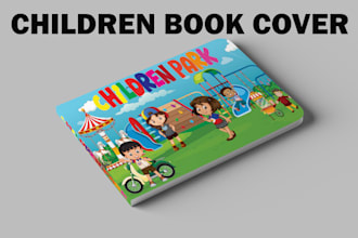 draw beautiful children story book illustration