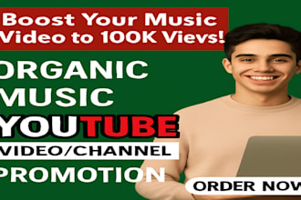 do fast organic youtube promotion for your video to gain more views